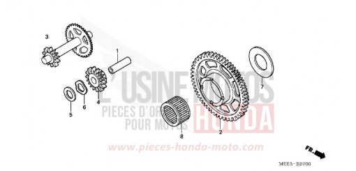 FRIZIONE MOTORINO AVVIAMENTO CBR600RR4 di 2004